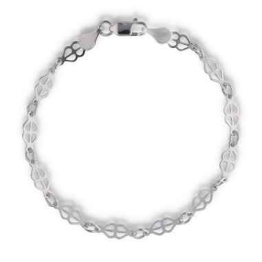 Pulseiras Prata lisa