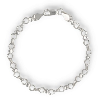 Bracelets Argent lisse 2