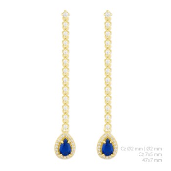 Pendientes de Plata de Ley...