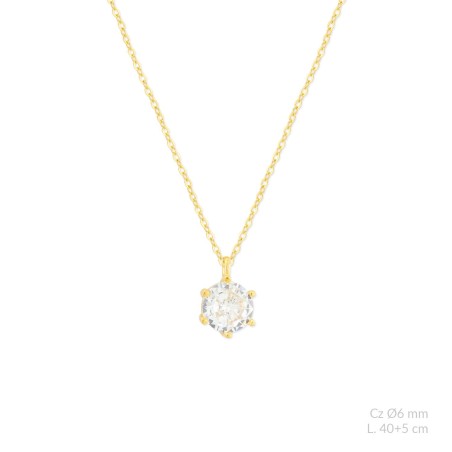 Gargantilla de Plata de Ley | Ø6 mm