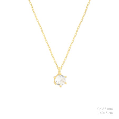 Gargantilha em Prata Esterlina