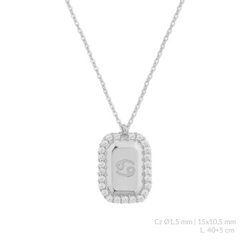 Sautoir en Argent avec...