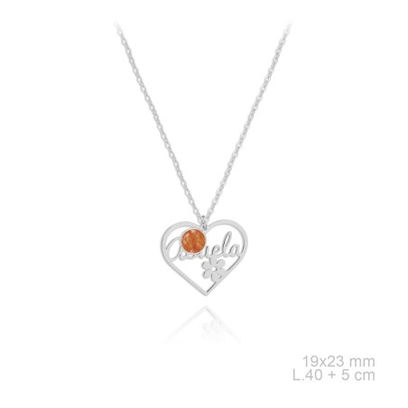 Gargantilha em Prata Esterlina