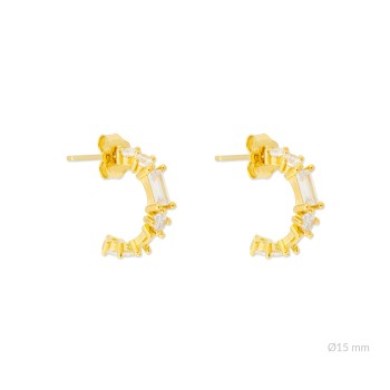 Pendientes de Plata de Ley...