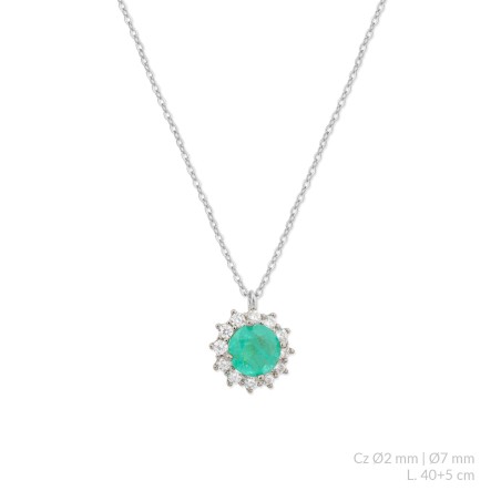 Gargantilha em Prata Esterlina