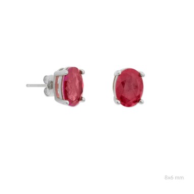 Silver earrings