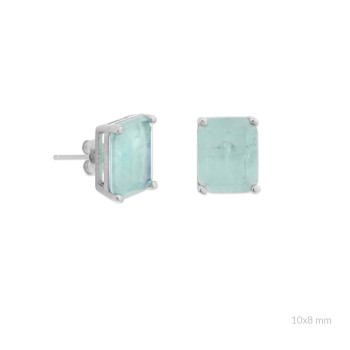 Silver earrings