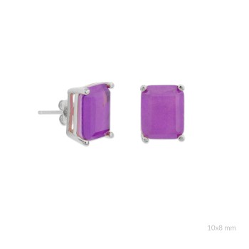 Silver earrings