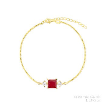 Bracelet en Argent avec...