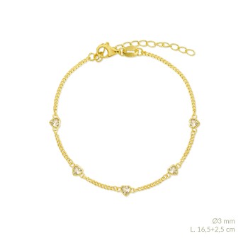 Bracelet en Argent avec...