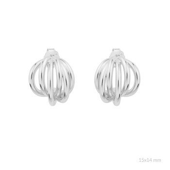 Boucles d'oreilles en Argent