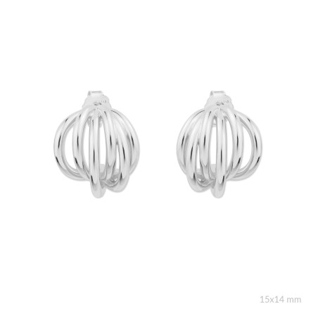 Boucles d'oreilles en Argent