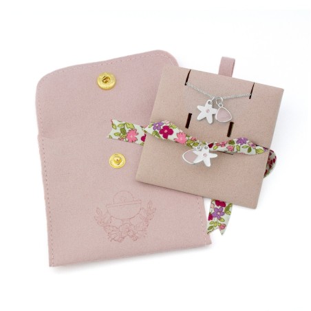 Pack en Argent sterling | Tour de cout et bracelet