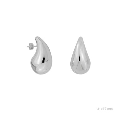 Stainless Steel Earrings | 31x17 mm