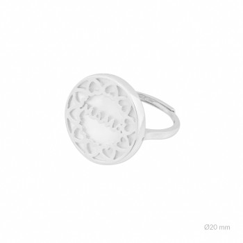 Anel em Prata Esterlina e... 2