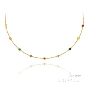 Silver Necklaces with Cubic... 2