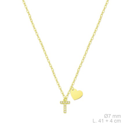 Sautoir en Argent avec oxyde de zirconium | T