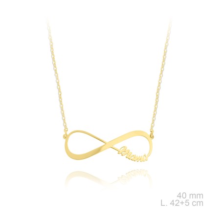 Gargantilha em Prata Esterlina e Zircões (Madrepérola)