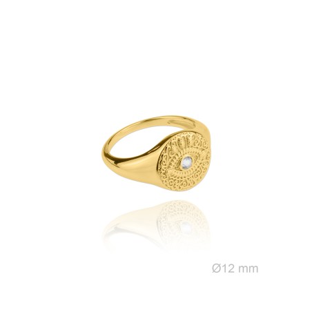 Sello C. Moneda Ojo Dorado