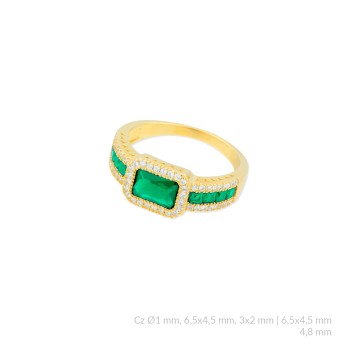 Anillo de Plata de Ley con... 2