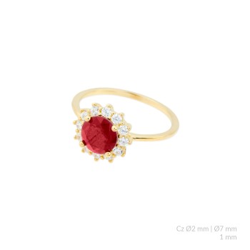 Anillo de Plata de Ley 2