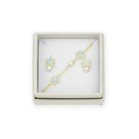 Prata Esterlina Pack - Brincos e pulseira