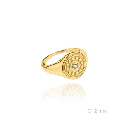 Sello C. Moneda Dorado