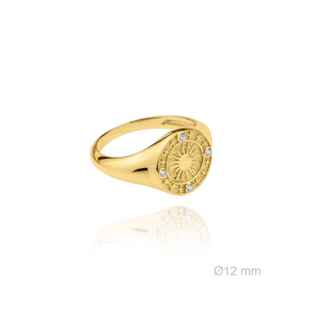 Sello C. Moneda Dorado