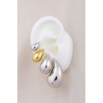 Silver earrings | 30x19 mm 2