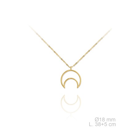 Gargantilla Luna Colecc. Dorada