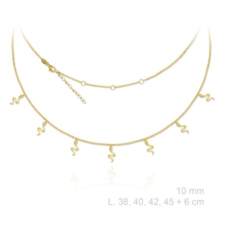 Silver Necklaces with Cubic Zirconium