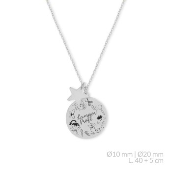 Silver necklace