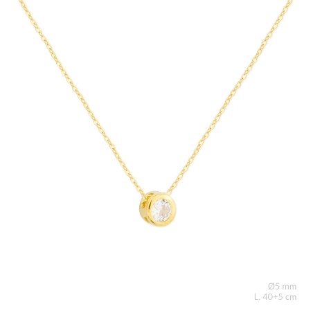 Gargantilla de Plata de Ley | Ø5 mm