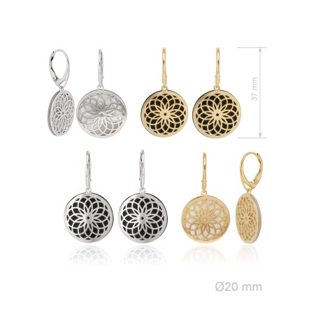 Boucles d'oreilles Nacre