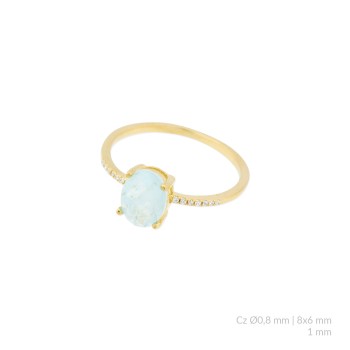 Anel de Prata Esterlina 2