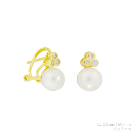 Pendientes de Plata de Ley