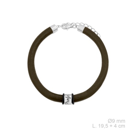 Pulsera unisex de Plata de Ley