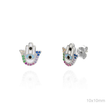 Boucles d'oreilles Zircons
