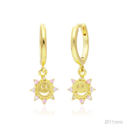 Boucles d'oreilles Zircons