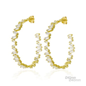 Boucles d'oreilles Zircons 2