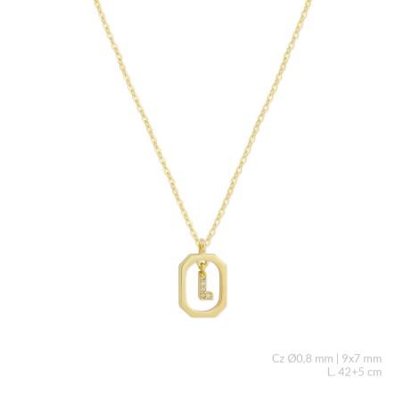 Gargantilla de Plata de Ley | L