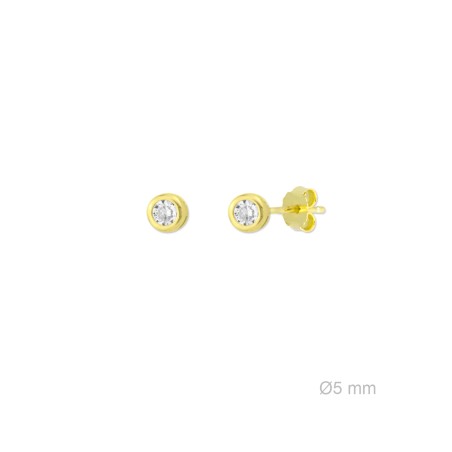 Silver Earrings with Cubir Zirconium