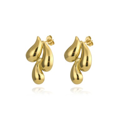 Boucles d'oreilles en Acier