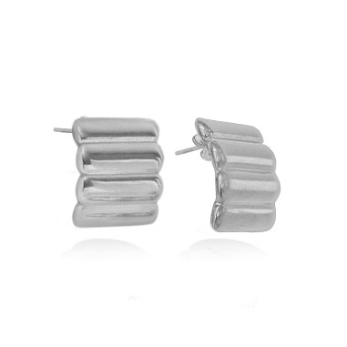 Boucles d'oreilles en Acier