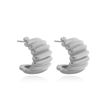 Boucles d'oreilles en Acier
