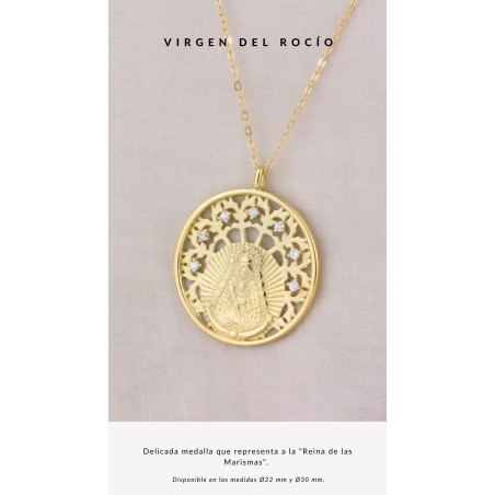 Gargantilla de Plata de Ley | Virgen del Rocío