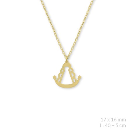 Gargantilha em Prata Esterlina | Virgem do Rocío