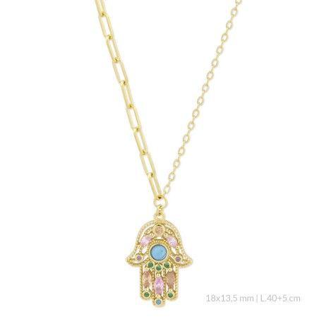 Sautoir en Argent avec oxyde de zirconium