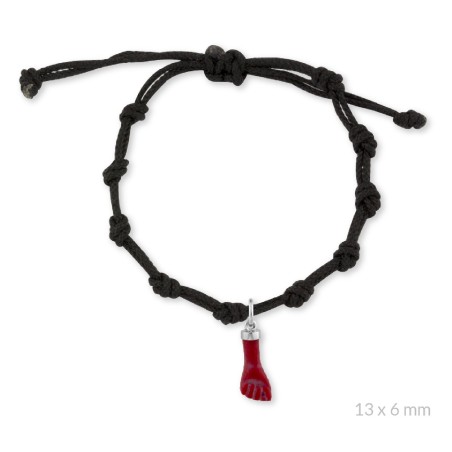 Pulsera de Plata de Ley | Negro