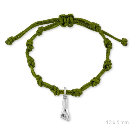 Pulsera de Plata de Ley | Verde